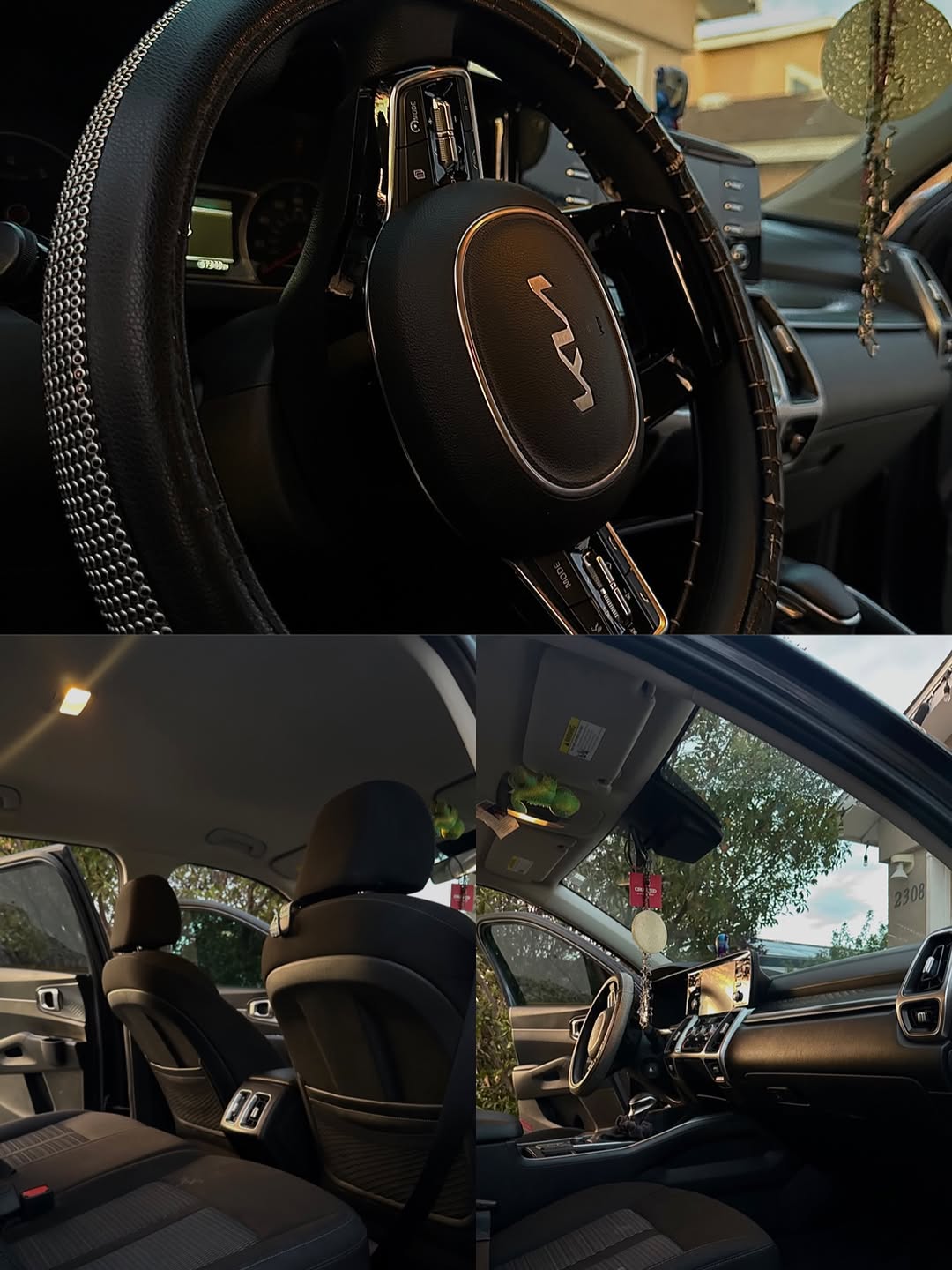 Kia Sorento interior from Boosted Detailing Instagram